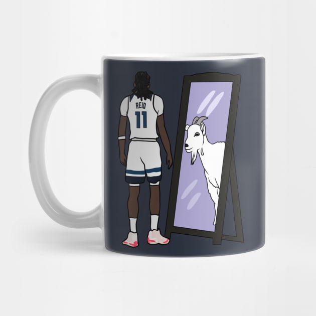 Naz Reid Mirror GOAT by rattraptees